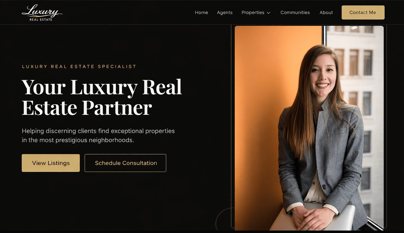 Luxury theme preview