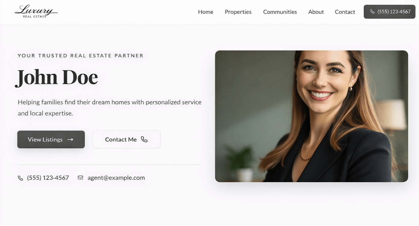 Professional theme preview